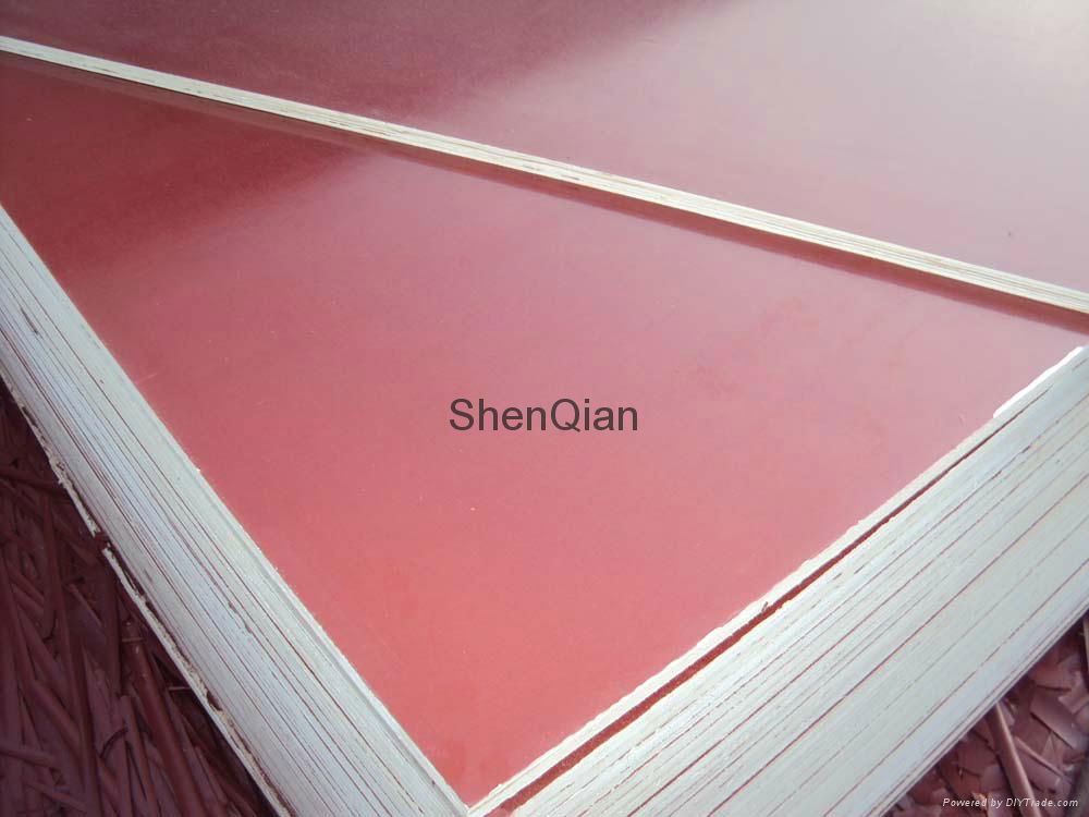 Melamine wbp glue film faced plywood sheet