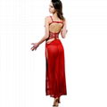 Modern evening lady sexy transparent dress gown 1