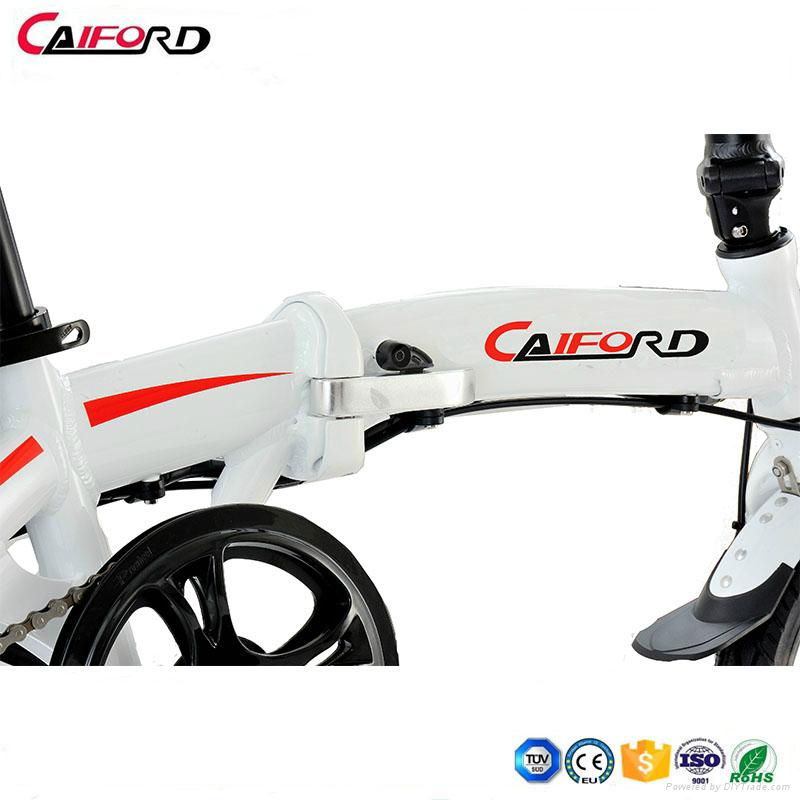 CF-TDR02Z Folding bike bicycle chainless electric bike for kids 4