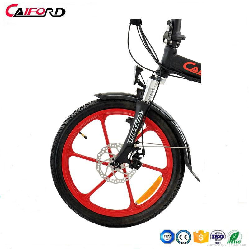 CF-TDN05Z-3 20inch Electric Folding Bike with Alum Wheel 4