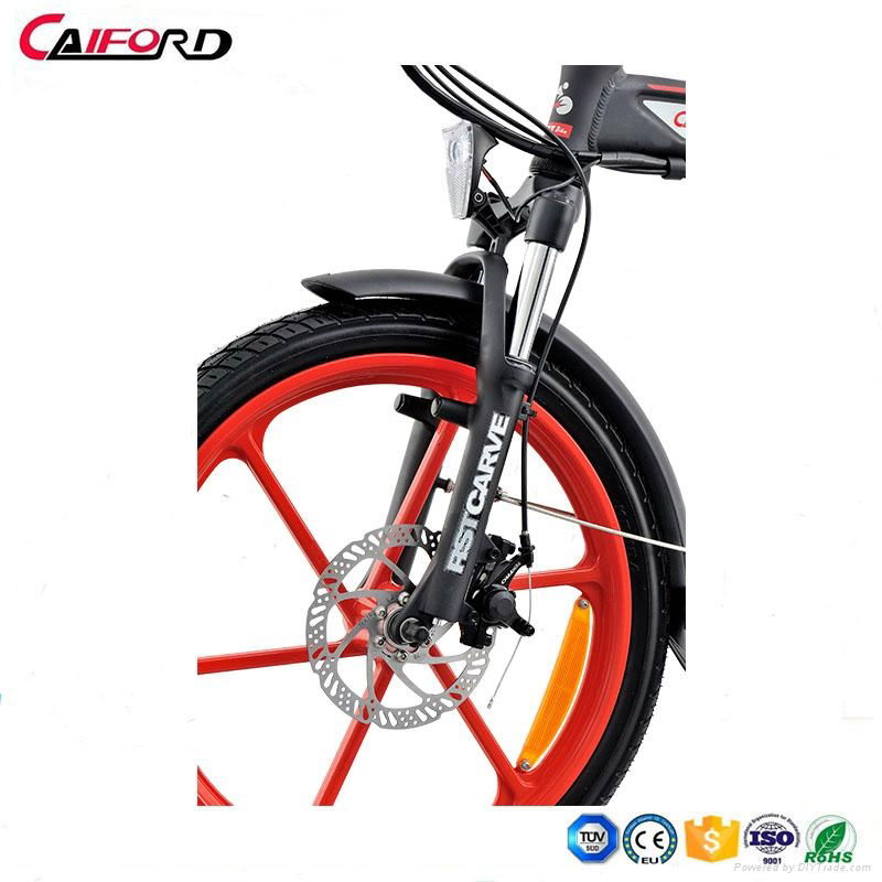 CF-TDN16Z-3 New China aluminum folding electric bike 3