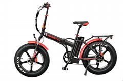 CF-TDN01Z with fat tyre snow folding e-bike (48V350W)