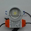 AC85-265v 10w 3years warranty ce rohs approval jacuzzi prices cob led downlight  1