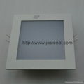 80lm/w 125*125mm 12w square recessed led