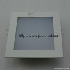 80lm/w 125*125mm 12w square recessed led cell ceiling light