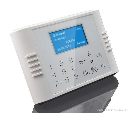 Wireless GSM PSTN contact ID burglary alarm system 3