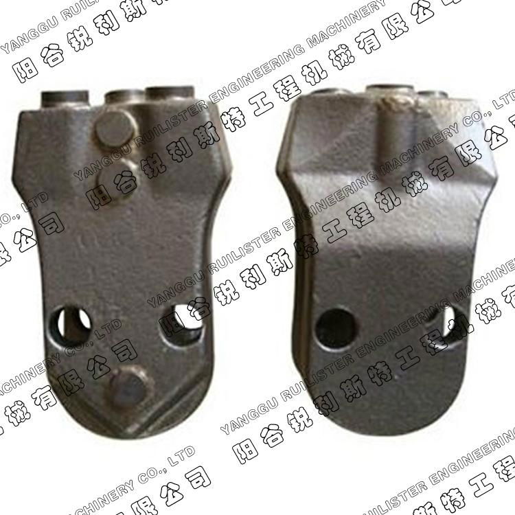 Casing Teeth WS 39 and Holder SH 35 for Piling Tools