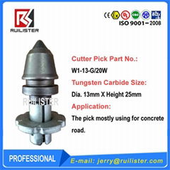 Road Planing Tools W1-13 Cutter Picks