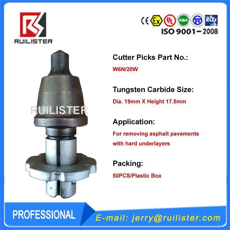 Conical Bits W6 N w Road Milling Tools Ruilister China Manufacturer Construction Machine Industrial Supplies Products Diytrade