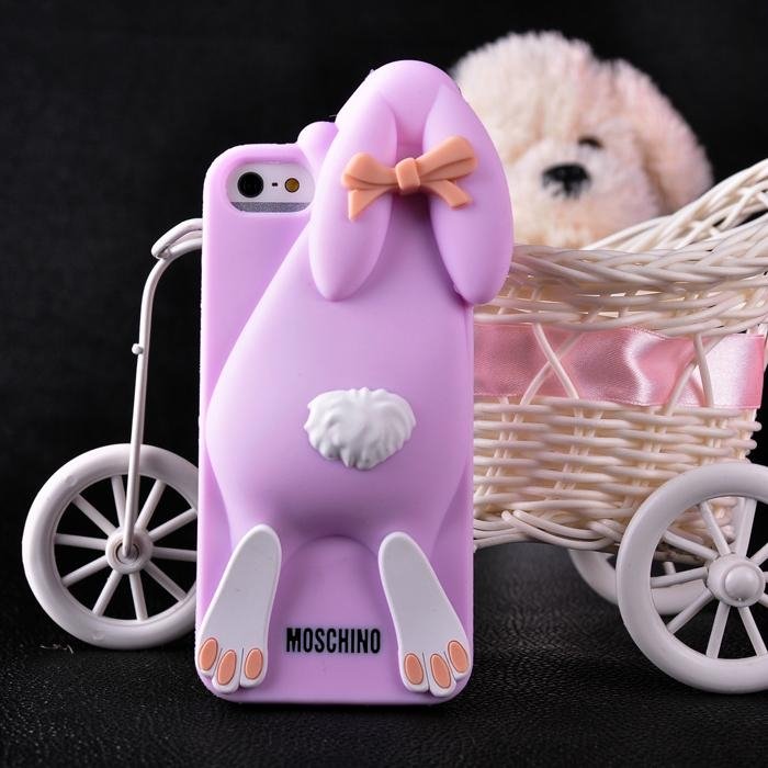          Bunny Silicone Soft Back for iPhone 6 5