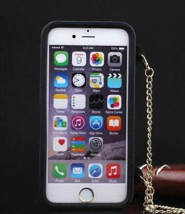          Quilted Case with Chain Holder for iPhone 6 4