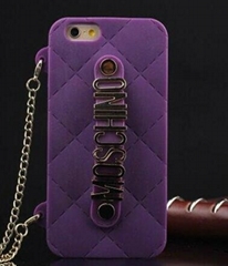 Quilted Case with Chain Holder for iPhone 6