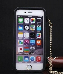          Quilted Case with Chain Holder for iPhone 6 Plus