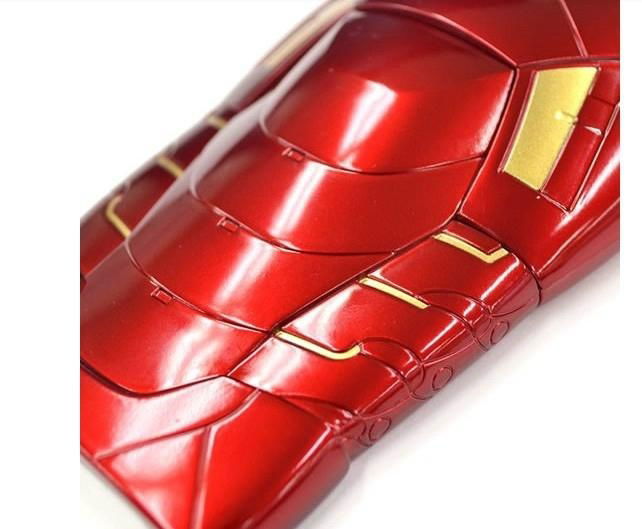 3D LED Armor Iron Man Mark VII Toy Case for iPhone 6 3