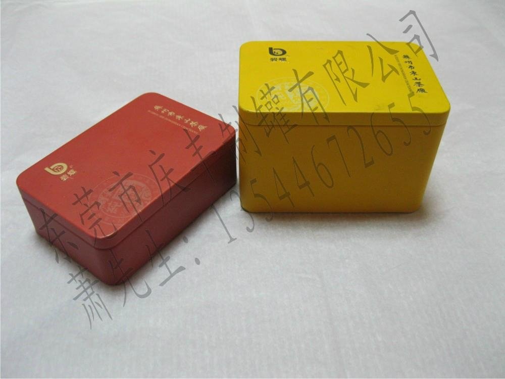 Tinplate tea gift box packaging