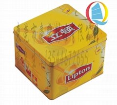 Tinplate lipton tea bags packaging