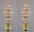 NEW  Venusop 100V120V220V240V ST64 LED edison light bulbs 