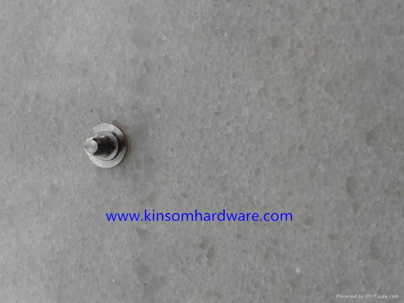 CD lines screw ,lines on flat head hexagon socket step stainless steel 304 screw 2