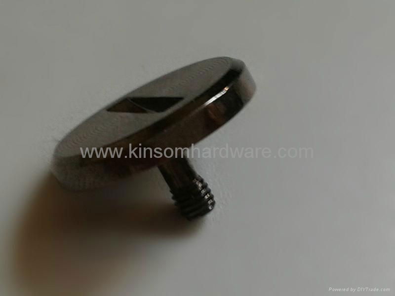 Special Slotted large pan head screw for eletrical equipment with CD lines 2