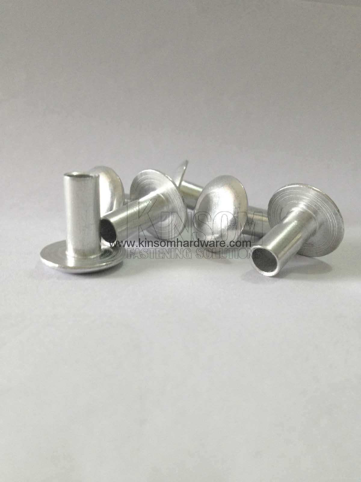 Aluminum 5052 semi tubular rivets 2