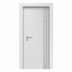 Vertical Stripes-WPC Door Leaf (wood plastic composite door) Israel Polymer Door