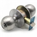 Knob Lock- door lock 587 style SN AB 2