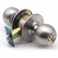 Knob Lock- door lock 587 style SN AB 4