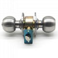 Knob Lock- door lock 587 style SN AB 5