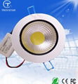 120degree 2014 hot energy saving COB led downlight 12v/24v led ceiling light,led