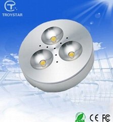 Comercial use CE ROHS led ceiling light super birght 300lm 3w ceiling light led
