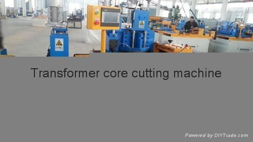 Compact Swing shear silicon steel cut to length line 3