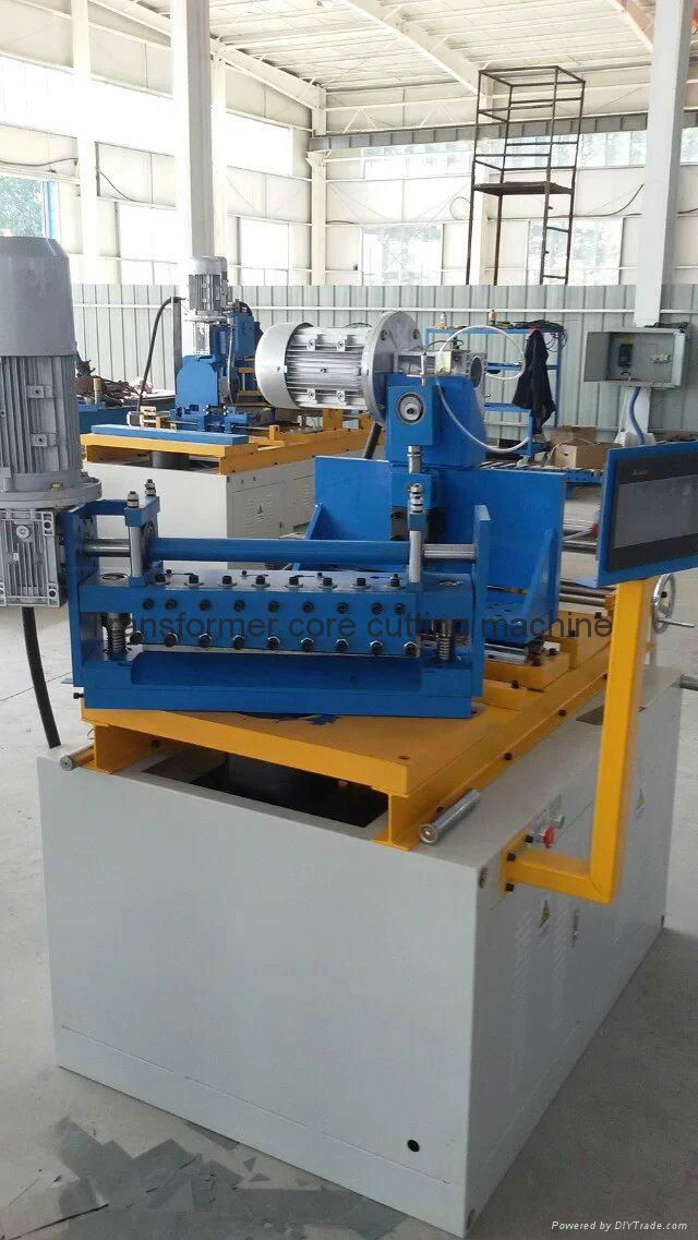 Compact Swing shear silicon steel cut to length line 5