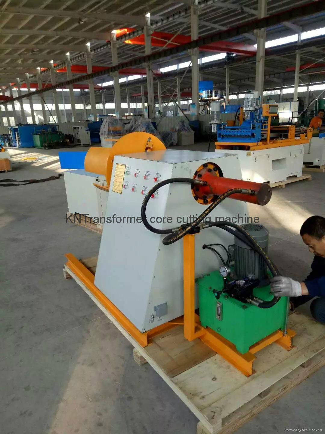 Silicon steel cut to length line