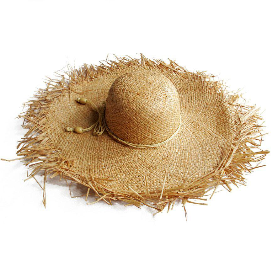Frayed Edge Straw Sun Hat 02 (Vietnam Manufacturer) Other Hats & Caps Hat & Cap Products