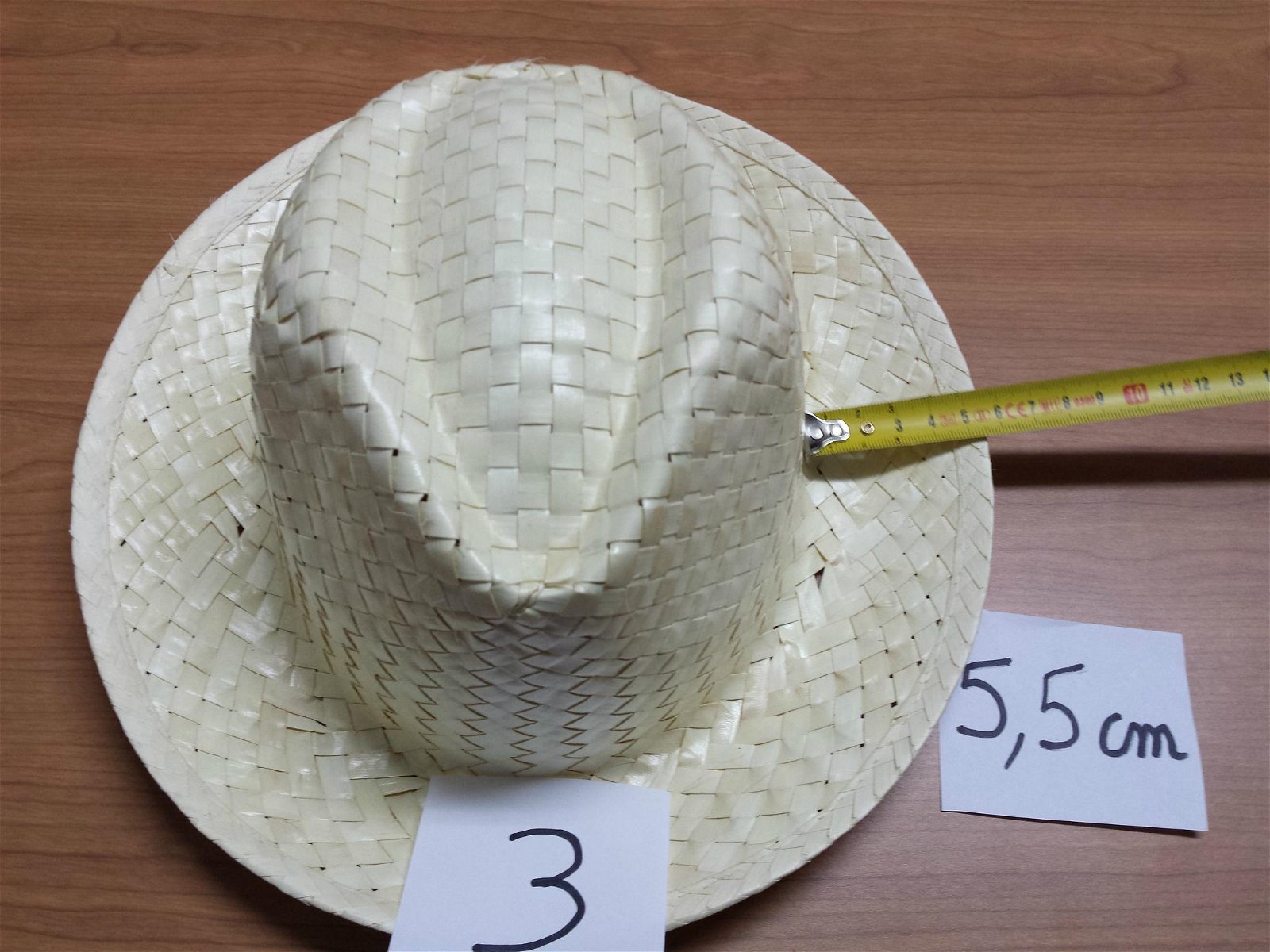 Seagrass Straw Hat Pinched Crown 3