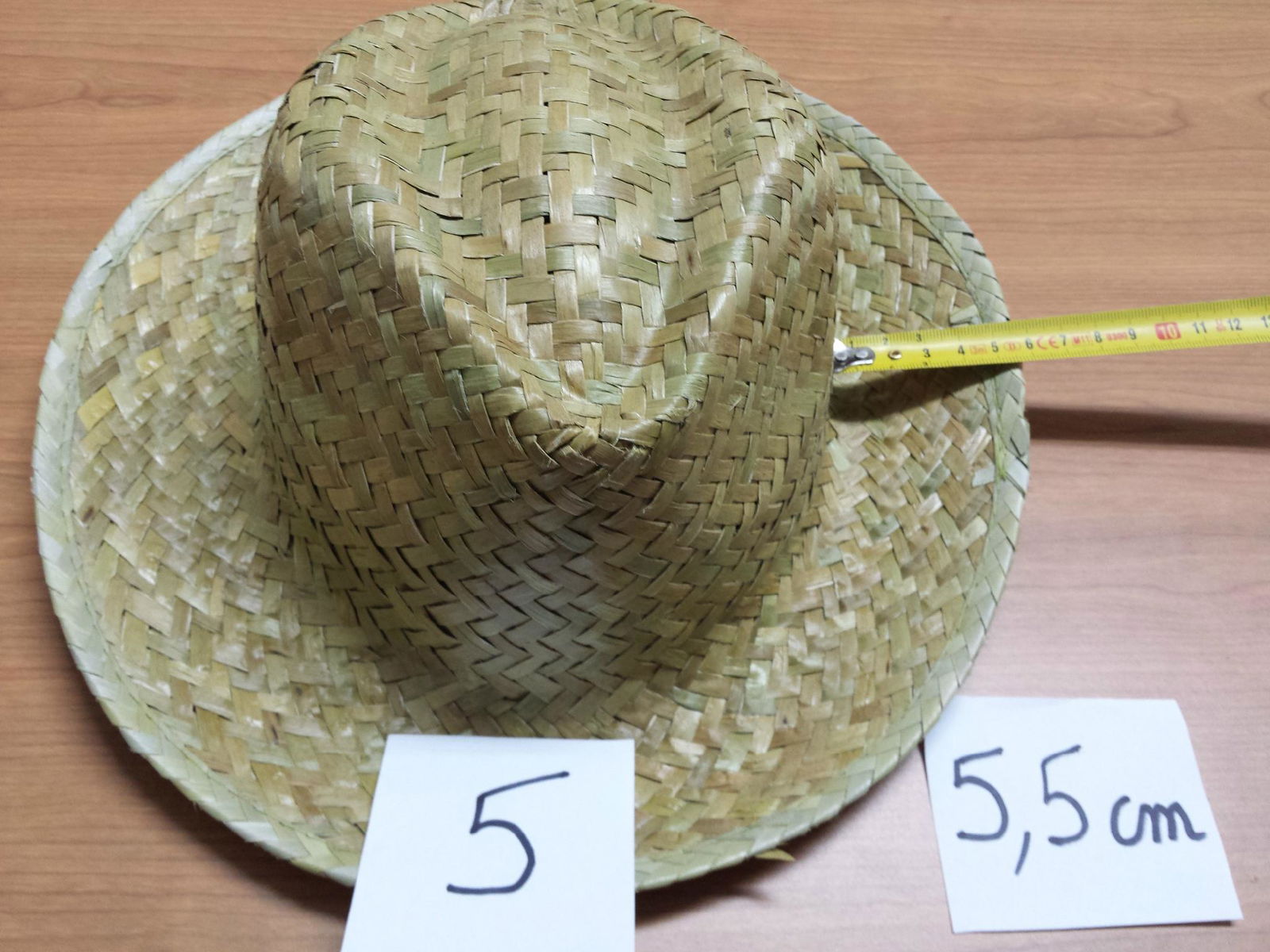 Seagrass Straw Hat Pinched Crown 4