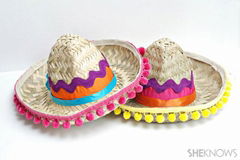 colorful mexican sombrero