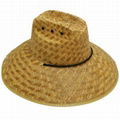 Vintage Bamboo Conical Hat - Asian Rice