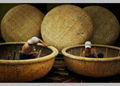 bamboo boat - bamboo coracle