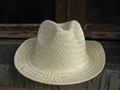 COWBOY HAT - STRAW PALM HAT