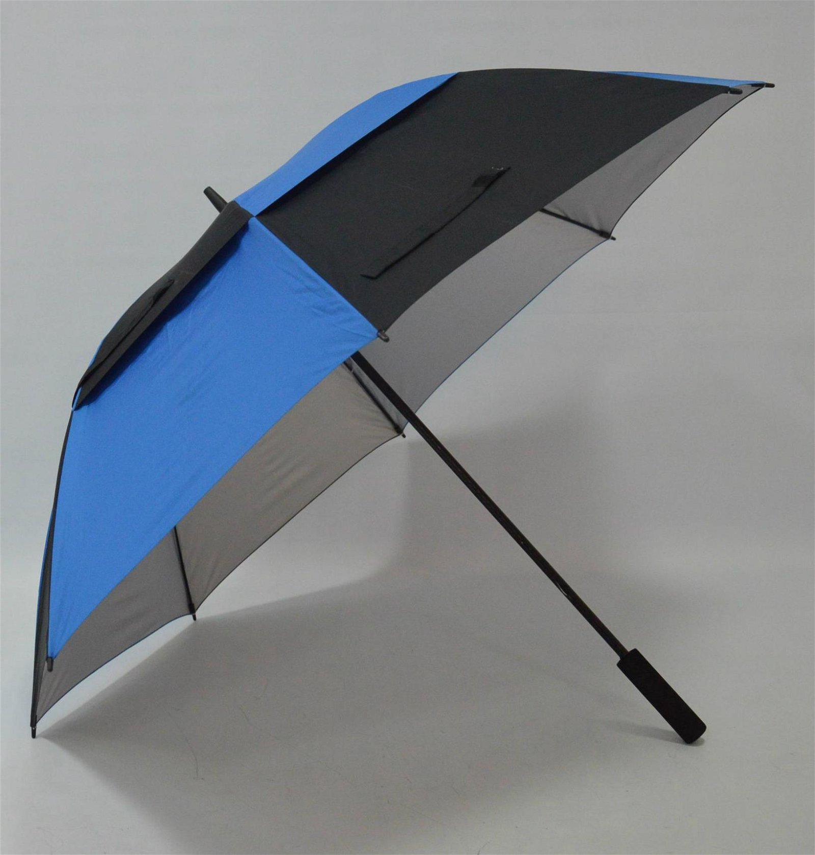 Fiberglass Golf Umbrella With Double Canopies