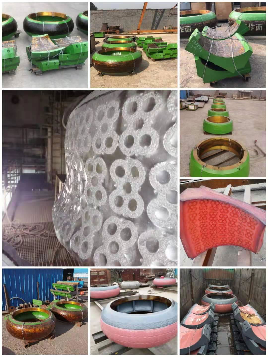 ceramic insert coal mill Grinding roller 2