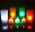 Battery Operated Led flicking Tea Light Candle/Votive Candle 2