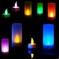 Battery Operated Led flicking Tea Light Candle/Votive Candle 1