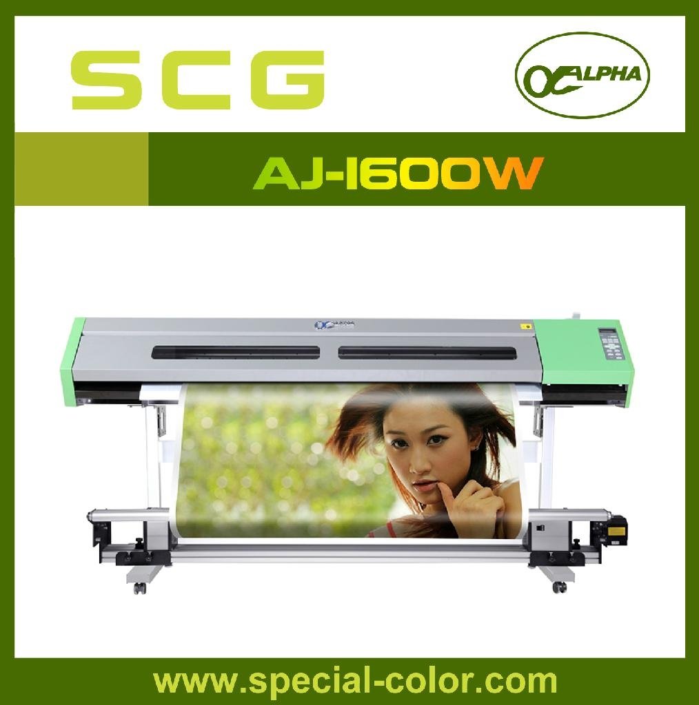 Digital Eco Solvent Printer Use Double Epson Head