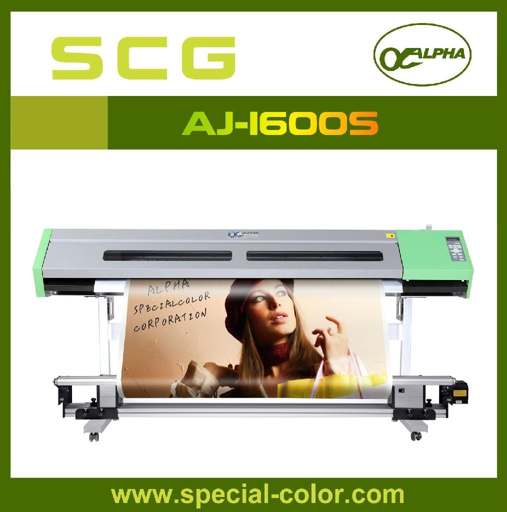 Digital Eco Solvent Printer Use Double Epson Head 4