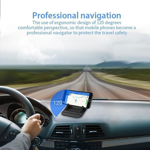 Anti-slip Car Silicone Holder Mat Pad Dashboard Stand Mount For Phone GPS Bracke 4