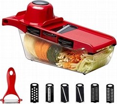 High Quality 10 In 1 Mandoline Slicer Vegetable Grater, Cutter With Stainless St