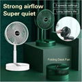 - USB RECHARGEABLE TELESCOPIC FOLDING FAN