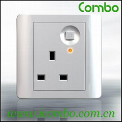 british socket 13A 1gang socket